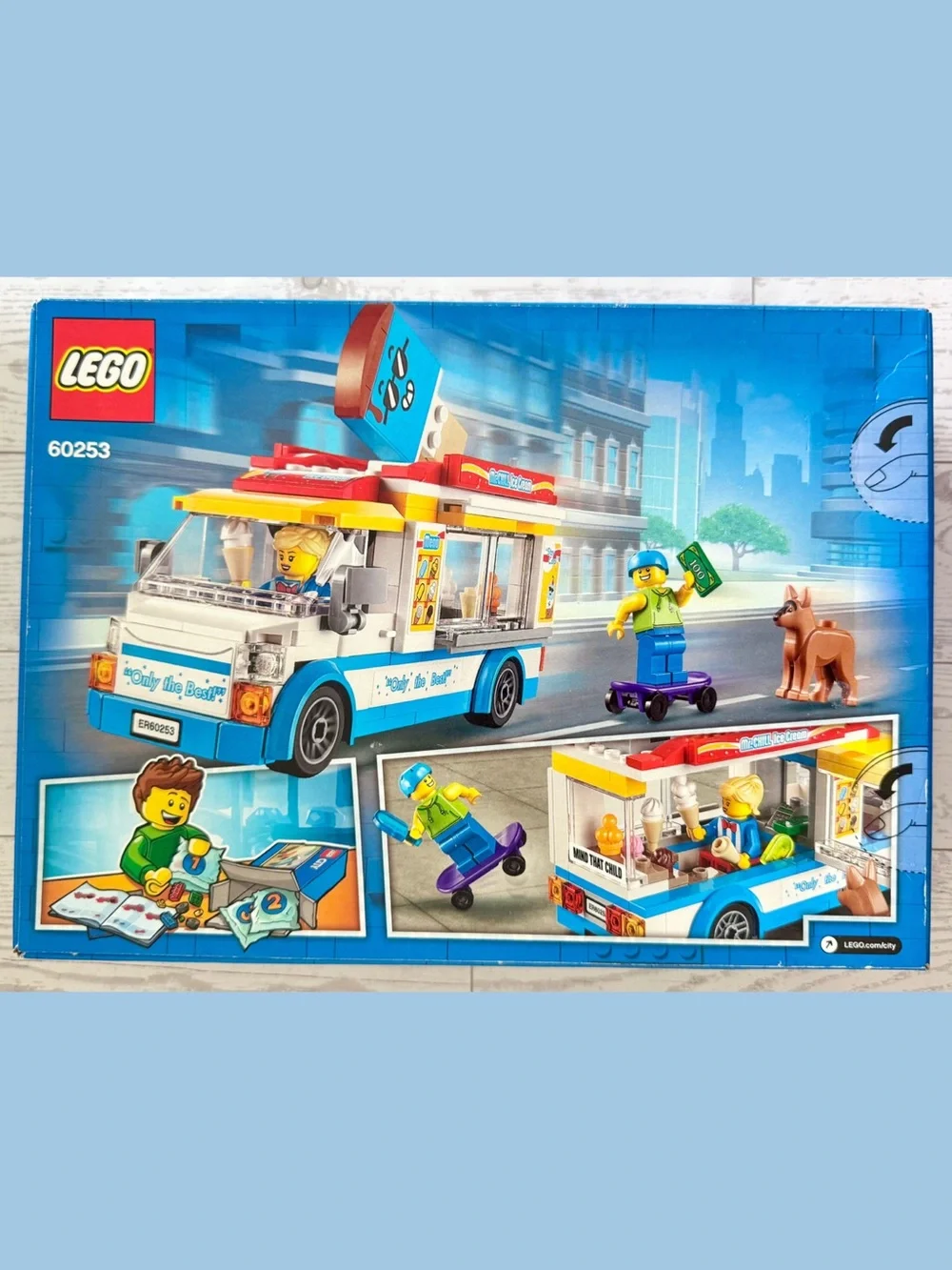LEGO Ice Cream Truck Set 60253 Retired 200 Pieces New and Sealed Released 2020